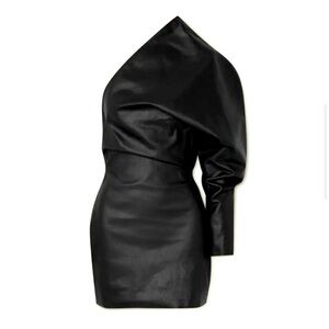 Rick Owen’s One sleeve mini dress
